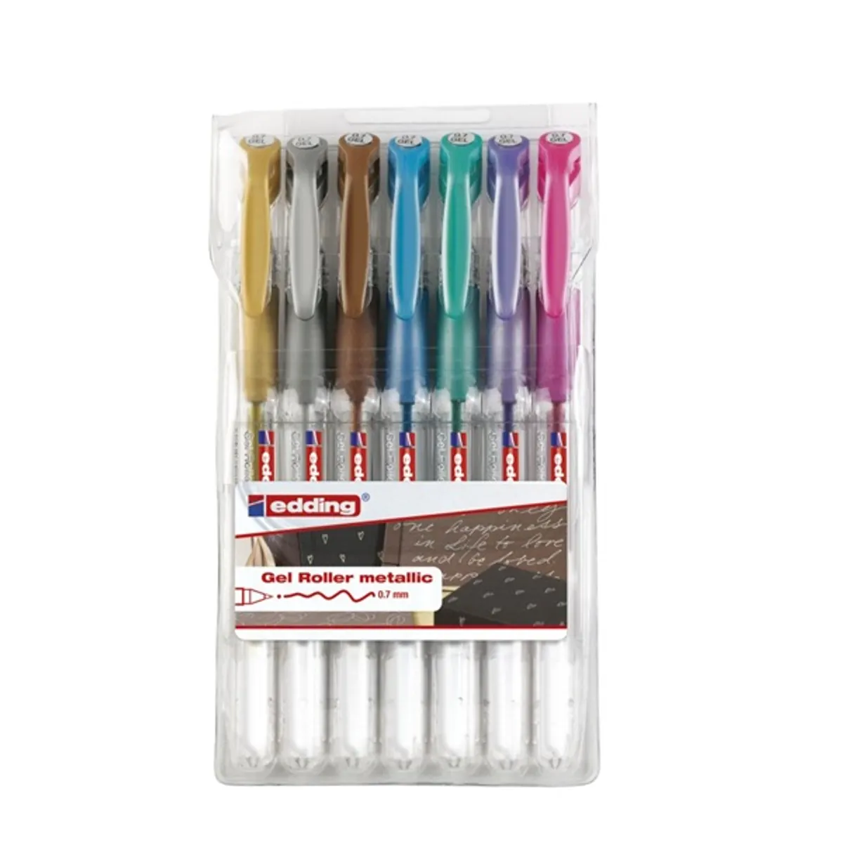 Edding Metallic 2185 7db-os vegyes színű zseléstoll #1