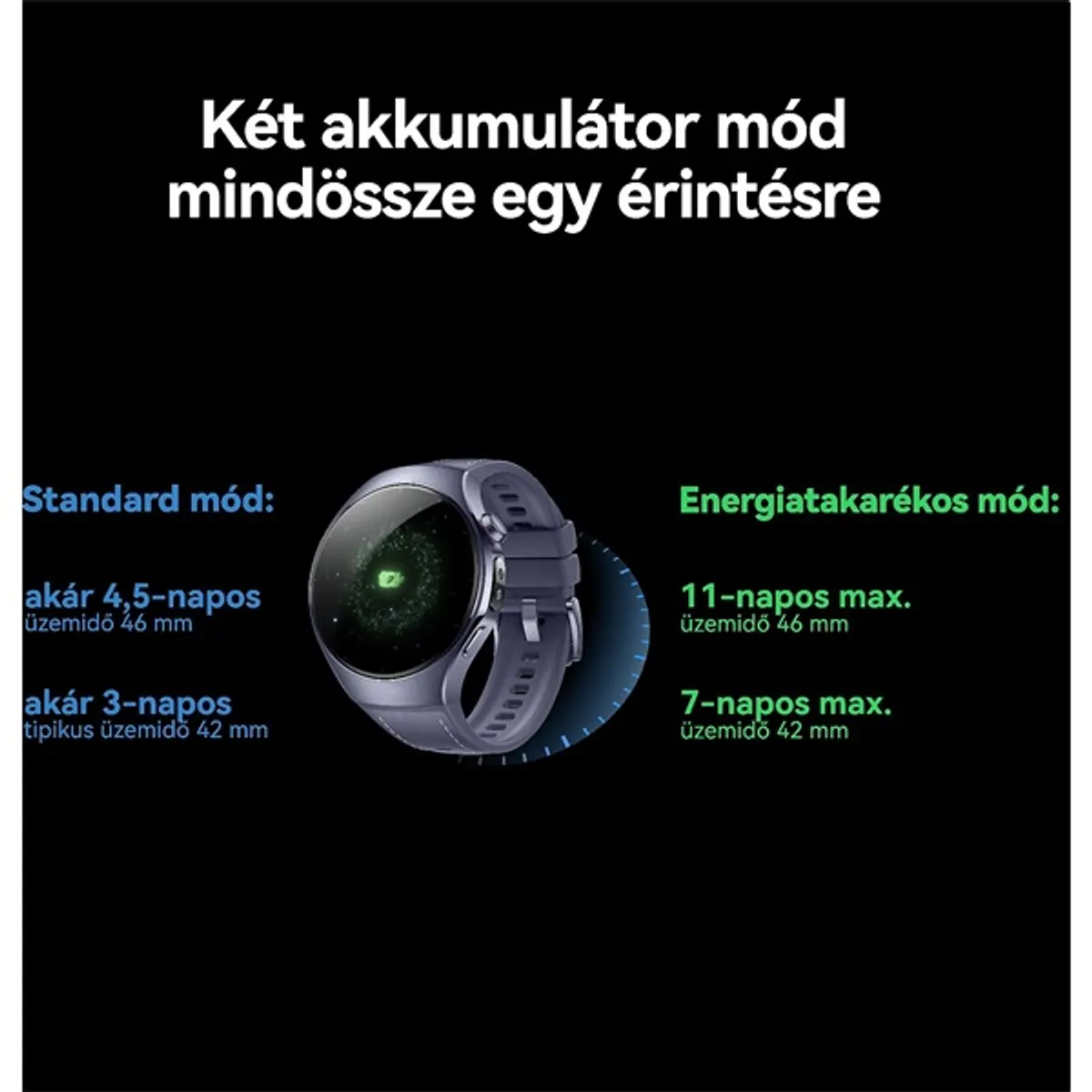 Huawei Watch 5 (46mm) barna okosóra #6