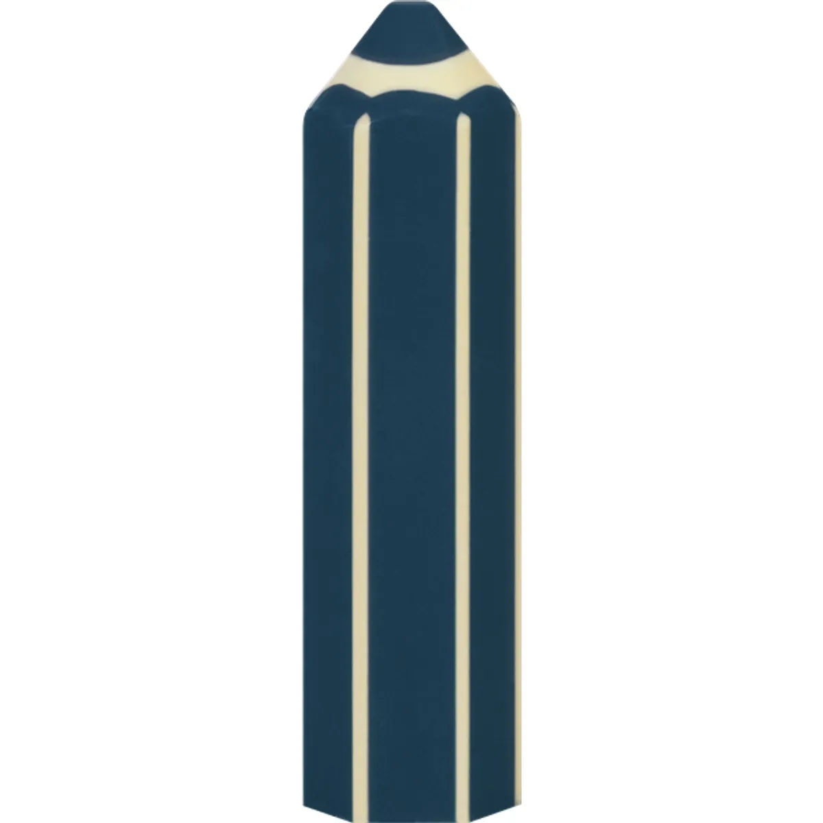 Brunnen ceruza alakú farmerkék radír #1