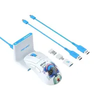 A4-Tech Bloody R73 Ultra Duo Nyx Mirage vezeték nélküli fehér gamer egér #8