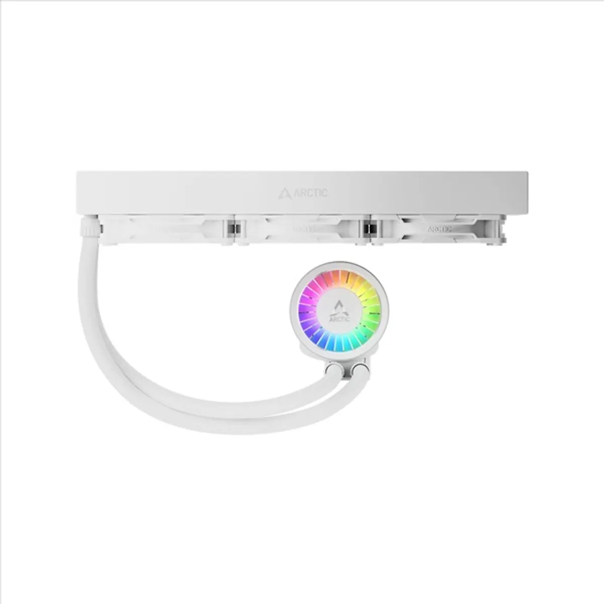 Arctic Liquid Freezer III Pro 360 A-RGB fehér vízhűtéses processzor hűtő #3