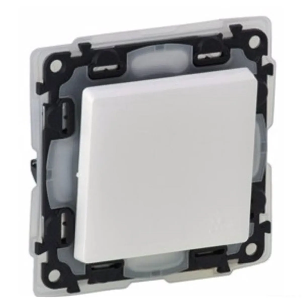 Legrand 752151 Valena Life IP44 fehér 1 pólusú kapcsoló #1