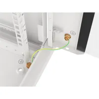 Lanberg WF01-6618-10S 19" 18U SZÉL:600mm MÉLY:600mm MAG:907mm lapraszerelt üvegajtós szürke fali rack szekrény #3