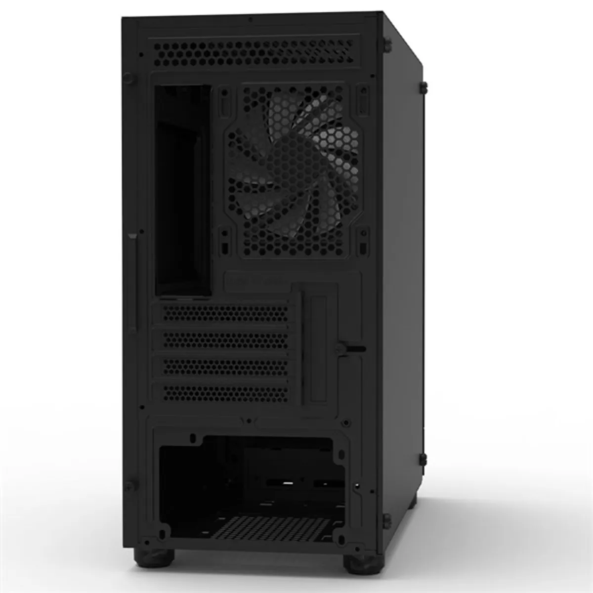 Zalman T4 PLUS Black fekete (táp nélküli) ablakos mATX ház #10