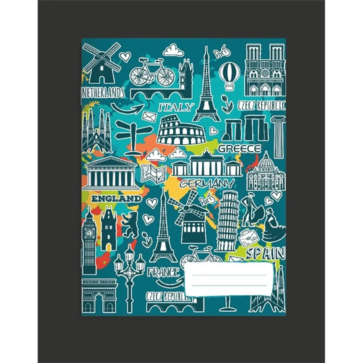 Pátria Design  A4 szótár füzet #3