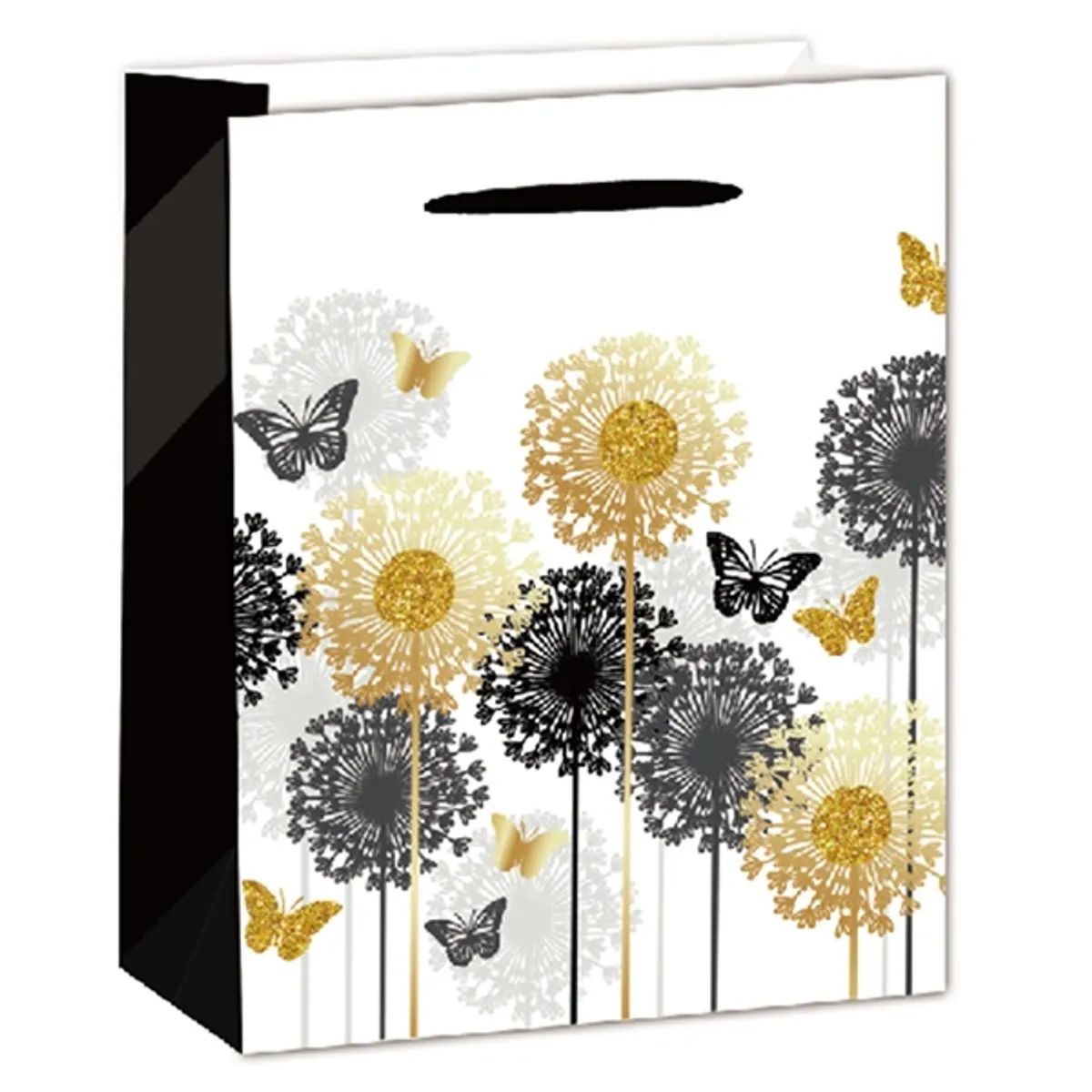 IRIS matt papírtasak hot stamp gyermekláncfű 26 x 32cm #1