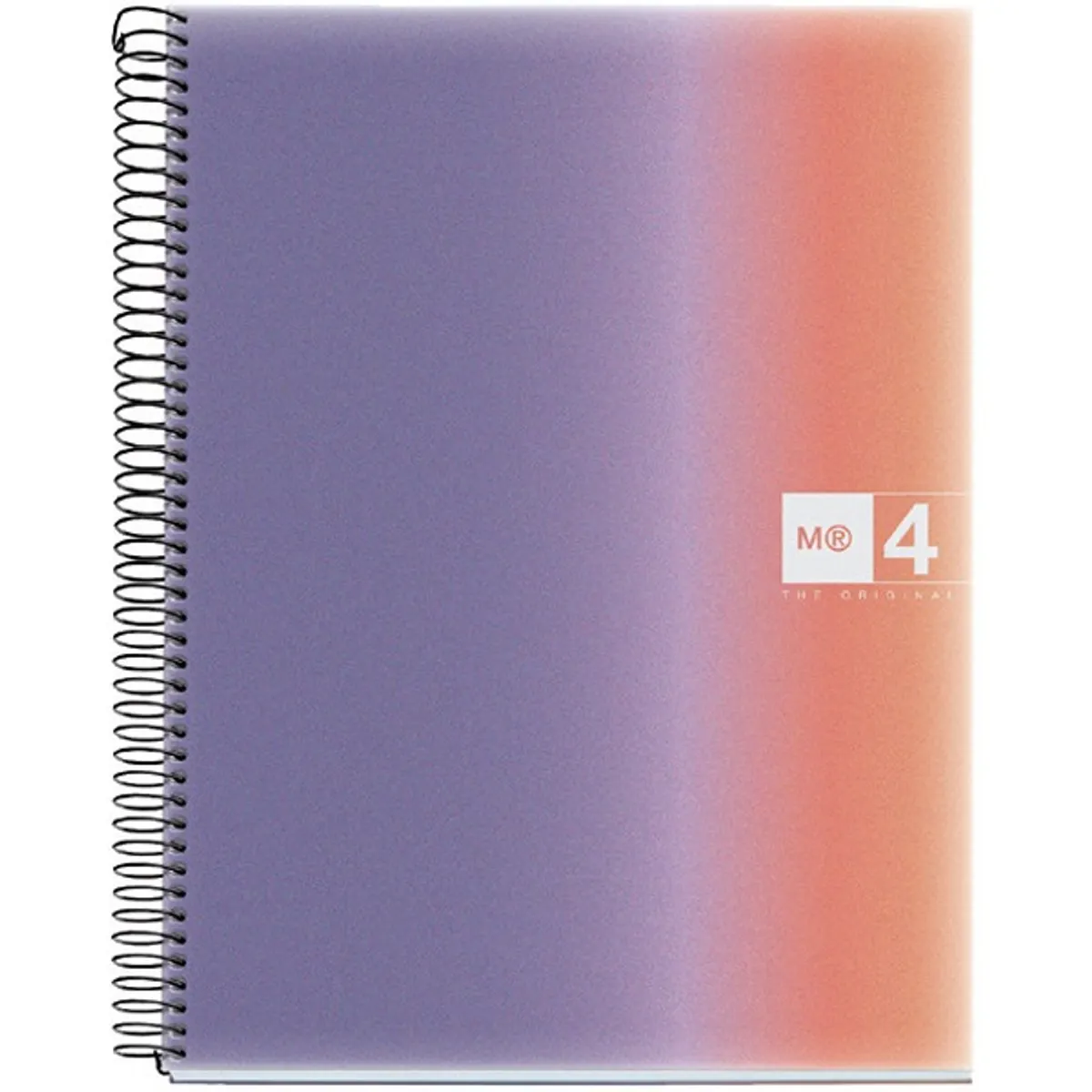 Miquelrius Aurora Provence A4 4x30 lap PP kockás spirálfüzet #1