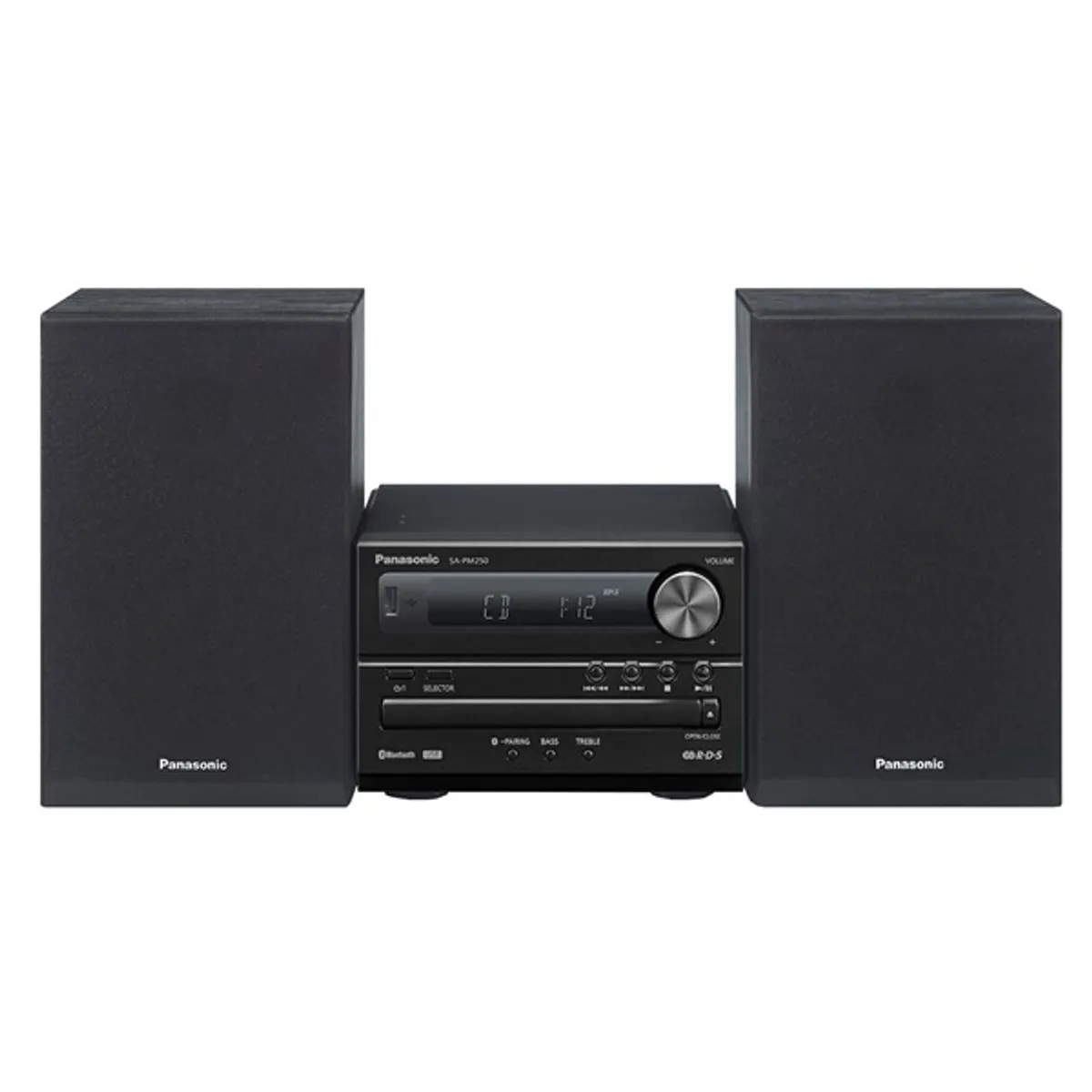 Panasonic SC-PM250EG-K fekete Miko Hifi #1
