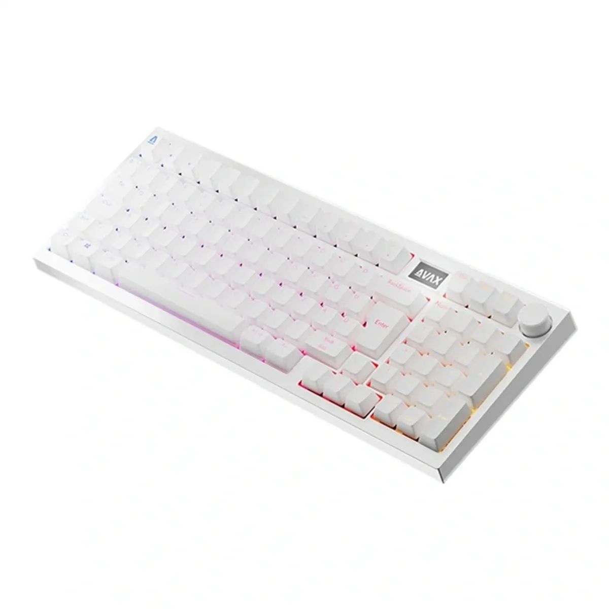 AVAX GM03 PRO 98% HUN tri-mode fehér mechanikus (Gateron red switch) billentyűzet #1