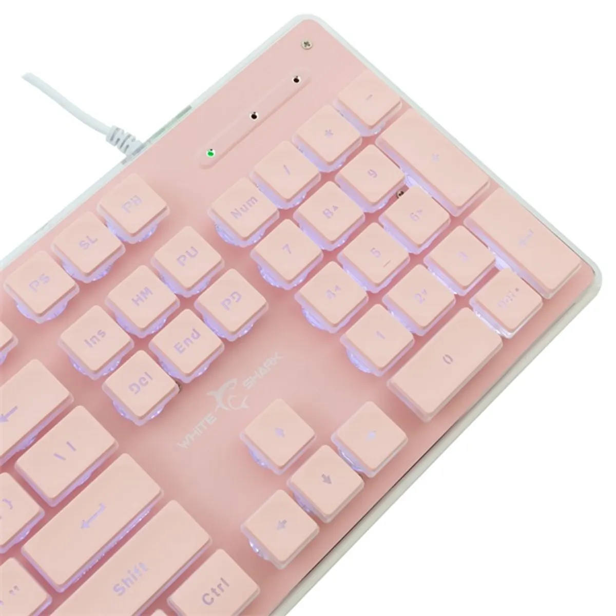 White Shark GK-003441P-US Tachi US pink gamer billentyűzet #5