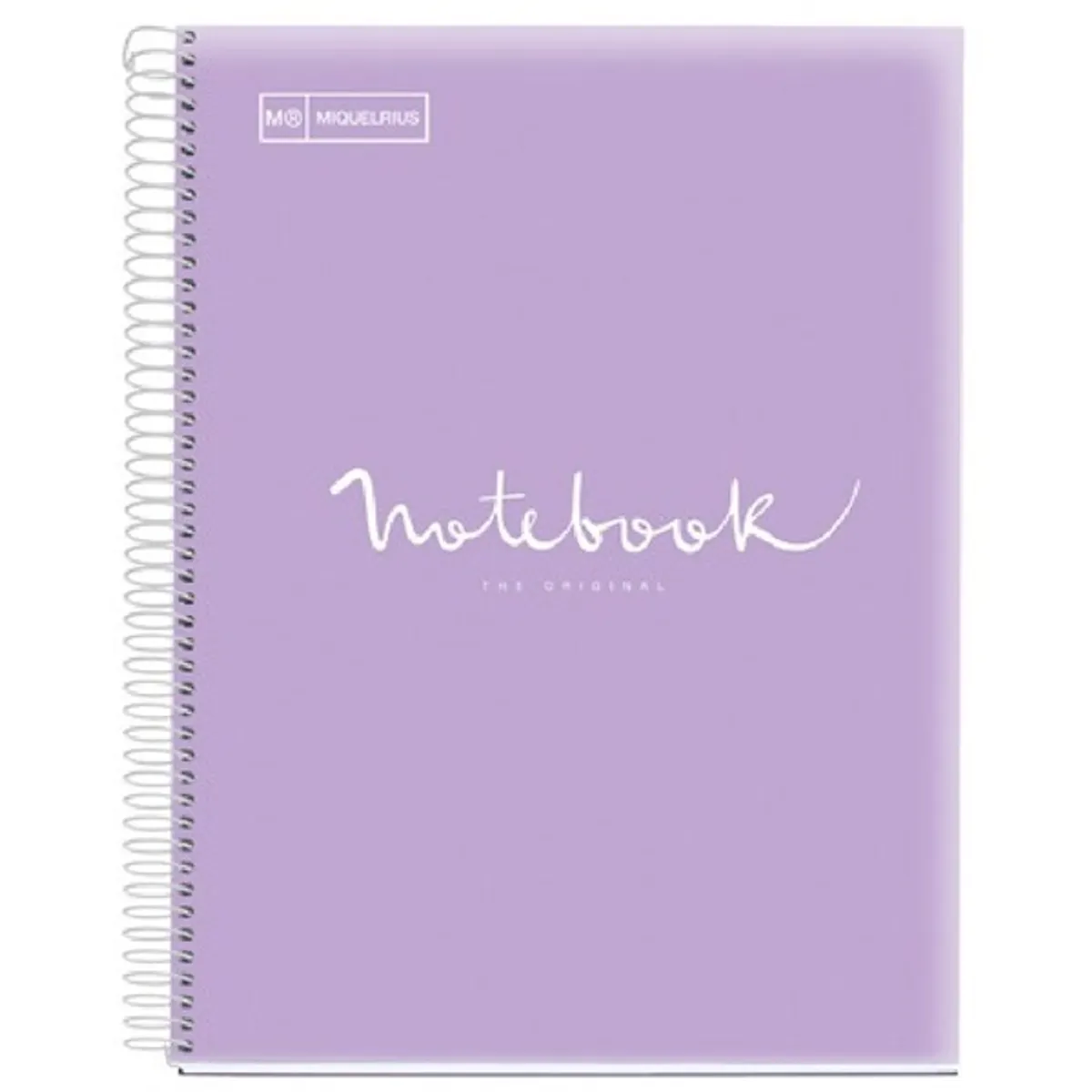 Miquelrius Emotions A5 PP 120 lapos levendula kockás spirálfüzet #1