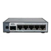 MikroTik hEX S (2025 verzió) E60iUGS L4 512MB 5xGbE LAN 1x2.5 GbE SFP port router