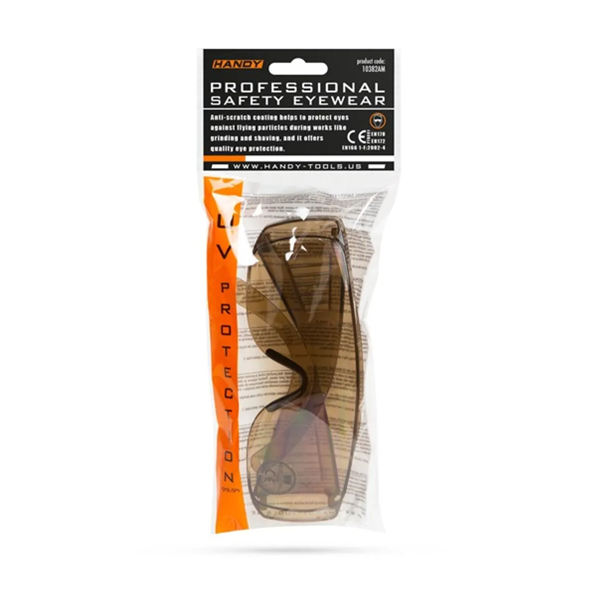 Handy 10382AM professzionális amber védőszemüveg UV védelemmel #2