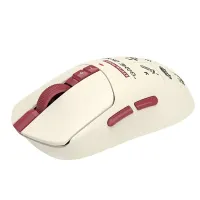 A4-Tech Bloody R72 Ultra Duo Pixels Red vezeték nélküli fehér gamer egér