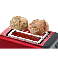 Bosch TAT3P424 DesignLine piros-fekete 2 szeletes kenyérpirító #6