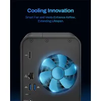 TerraMaster F2-425 (4GB) 2x SSD/HDD NAS #6