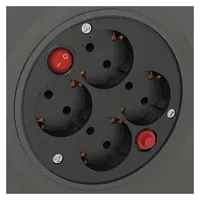 Emos P092501 kábeldob 3x1,5 mm2 50m-es kábellel 4 aljzat #3