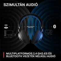 Steelseries Arctis Nova 7P vezeték nélküli kék-fekete gamer headset #9