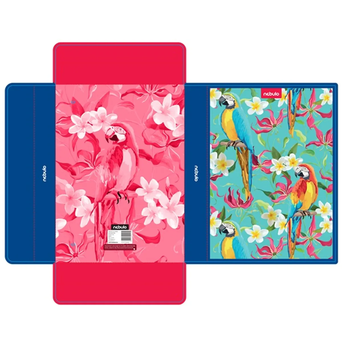 Nebulo Papagáj A4 hullámkarton füzetbox #1