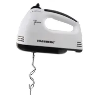 Hausberg HB-4112NG 250W-os fehér-fekete réz motorral, 7 sebességes kézimixer #2
