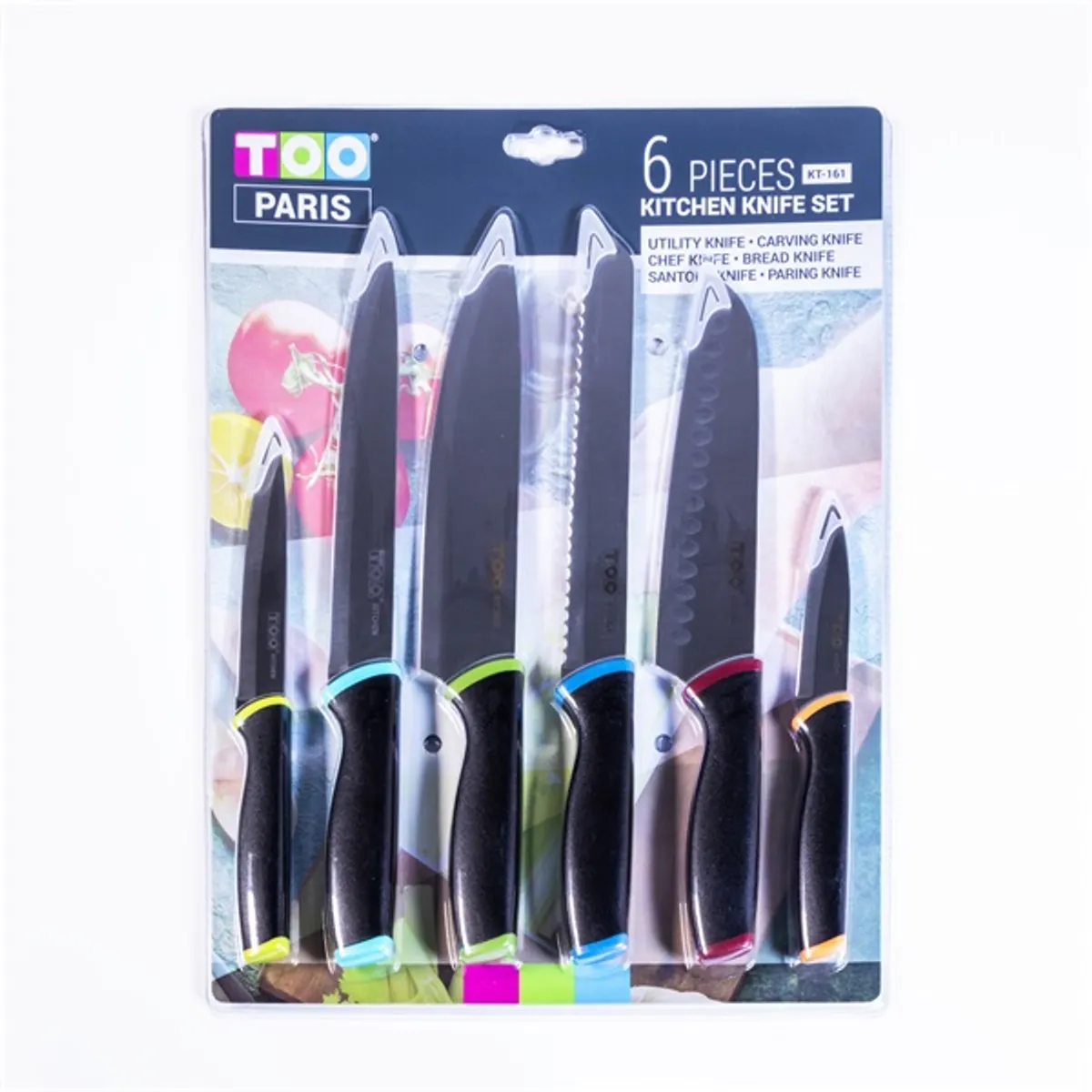 TOO KT-161 Paris 6 db-os konyhakés készlet #1