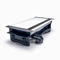 TOO RPS-111-3BR IP20,3x 2P+F,HDMI,RJ45,2x USB-A, szálcsiszolt asztalba süllyeszthető elosztó #7