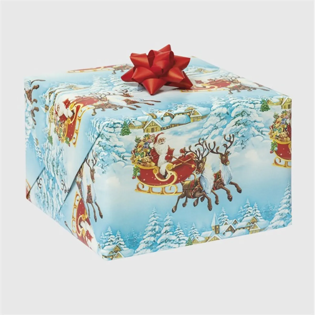 IRIS Karácsonyi tekercses csomagolópapír,  200x70cm, különböző mintákkal, 60g/m2 #5