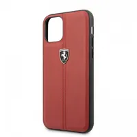 FERRARI iPhone 11 Pro függőlegesen csíkozott piros hátlap #2
