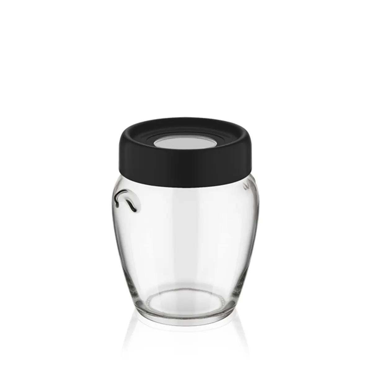 IRIS C-00138 Ring üveg tároló 580ml, fekete, elfántcsont vagy szürke színű #1