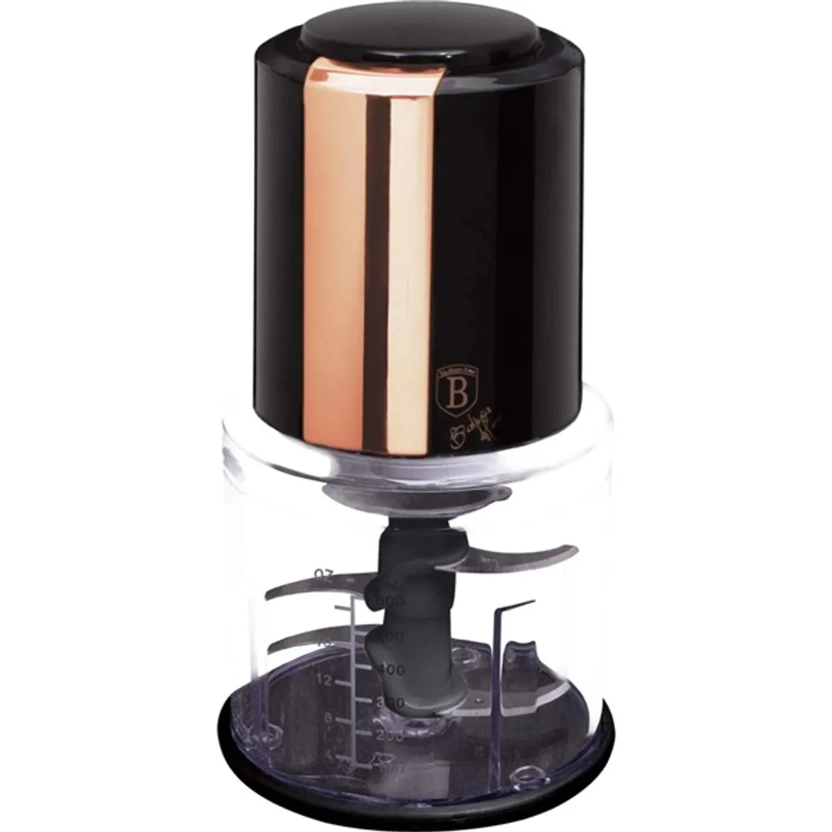 Berlinger Haus BH/9162A 2in1 0,6L fekete- rózsaarany mini chopper aprító #1