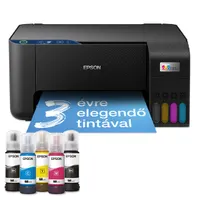 Epson EcoTank L3231 színes nyomtató MFP, USB, 8100/6500 oldal tinta a dobozban #1
