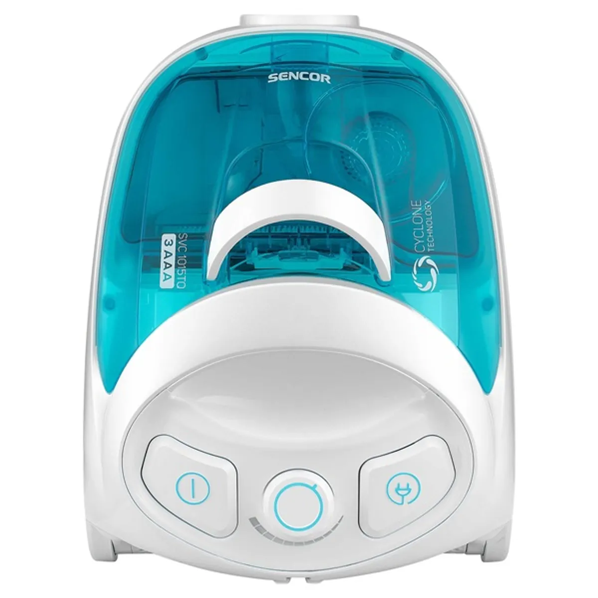 Sencor SVC 1015TQ 3AAA türkiz porzsák nélküli porszívó #4