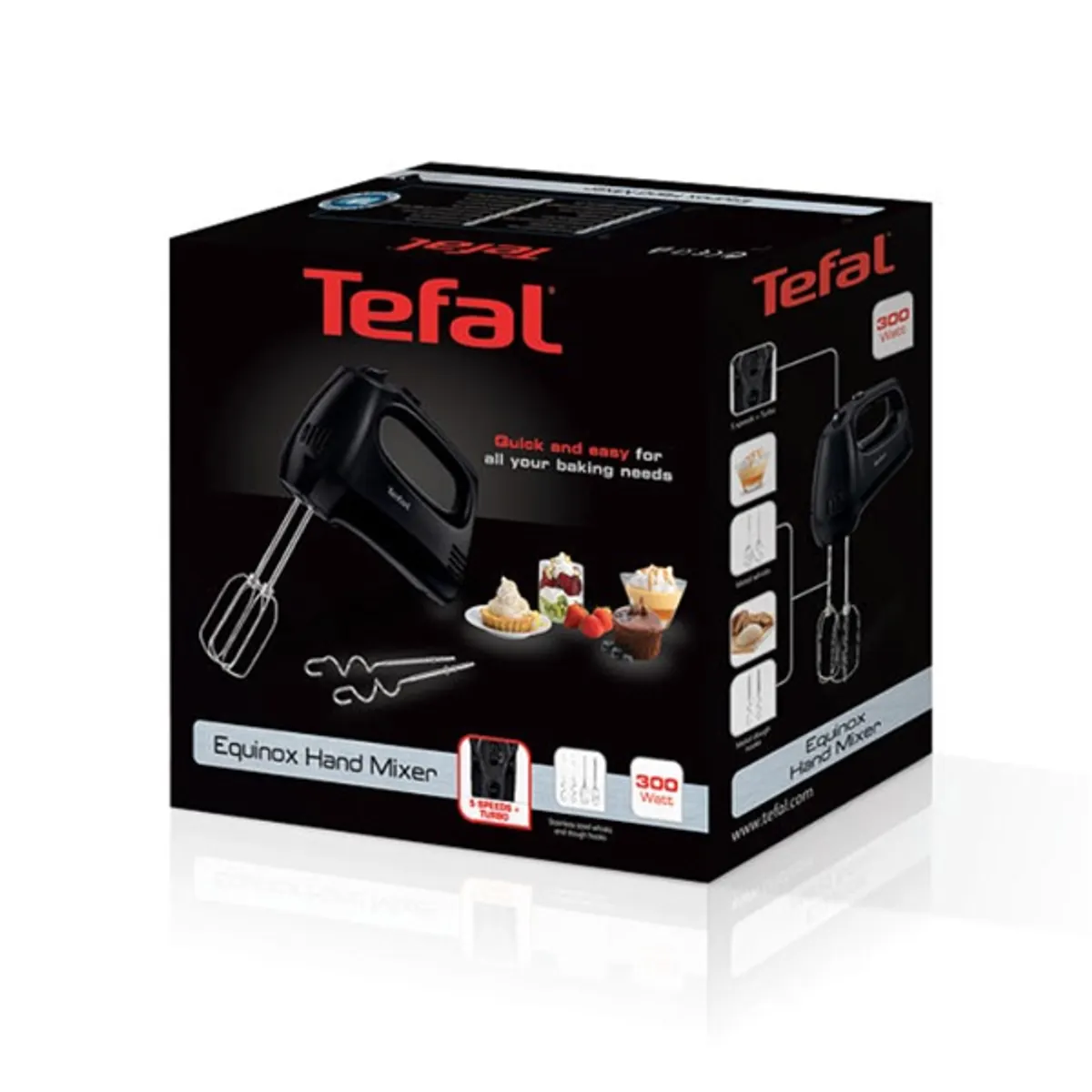 Tefal HT310838 Quickmix fekete kézi mixer #5