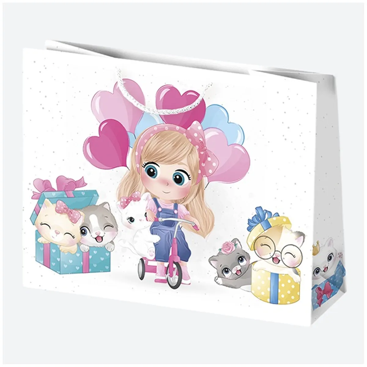 IRIS ajándéktasak, különböző színekben és mintákkal, 380x290x100 mm #3