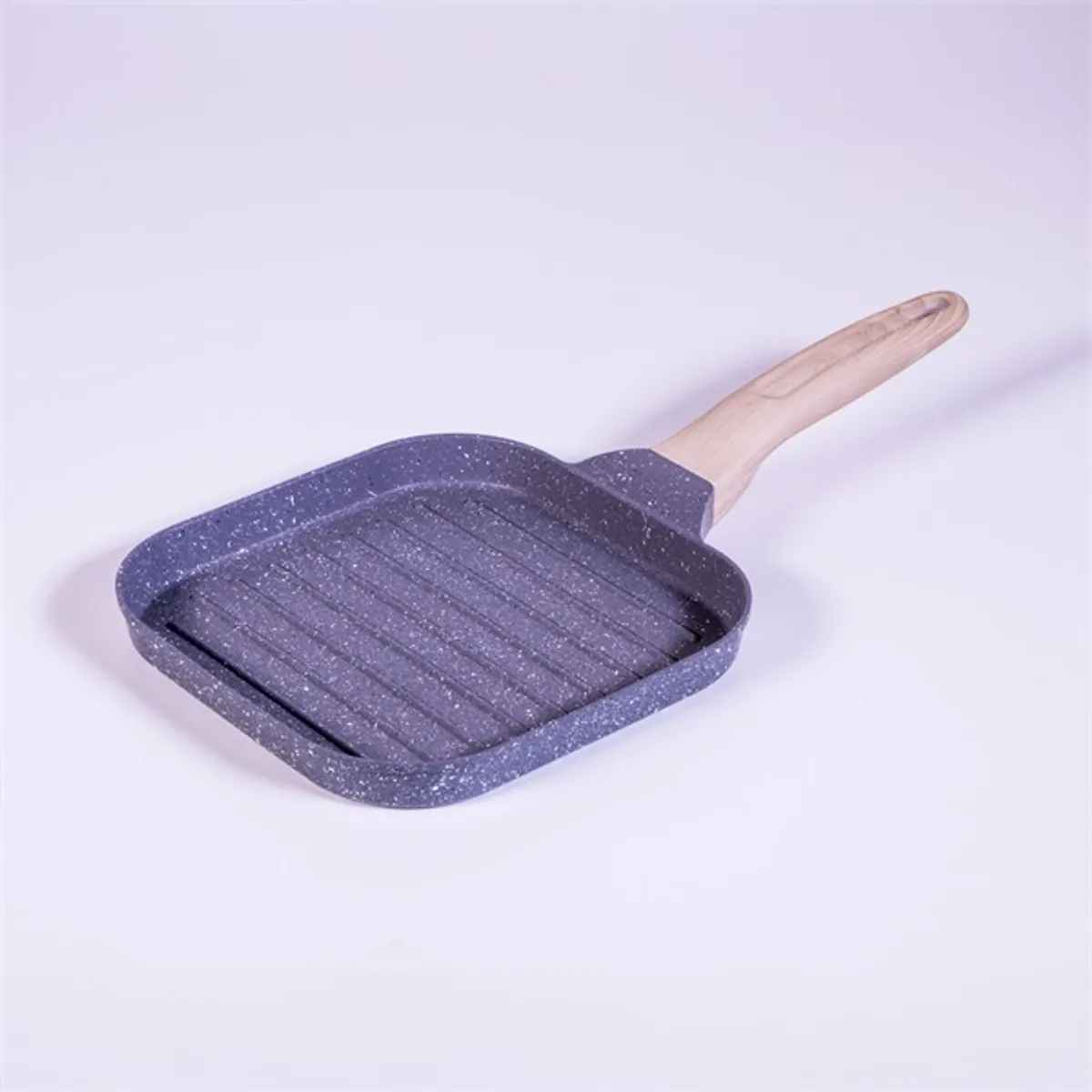 TOO KT-421 nyeles szögletes 18,5 cm-es grill serpenyő #1