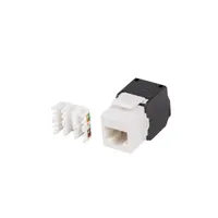 Lanberg KSU6-4000 Cat.6 UTP árnyékolatlan szerszám nélkül szerelhető Keystone Jack #1