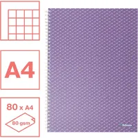 Esselte ColourBreeze A4 kockás levendula spirálfüzet #2