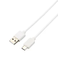 AVAX CB103W PURE 1m 2,1A USB A-Type-C fehér adat- és töltőkábel #2