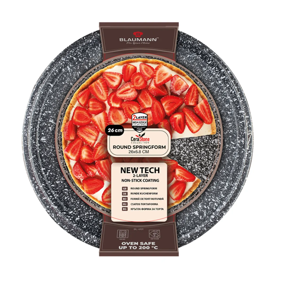 Blaumann BL-4101 Cerastone Collection 26x6,8 cm kör alakú tortaforma #2