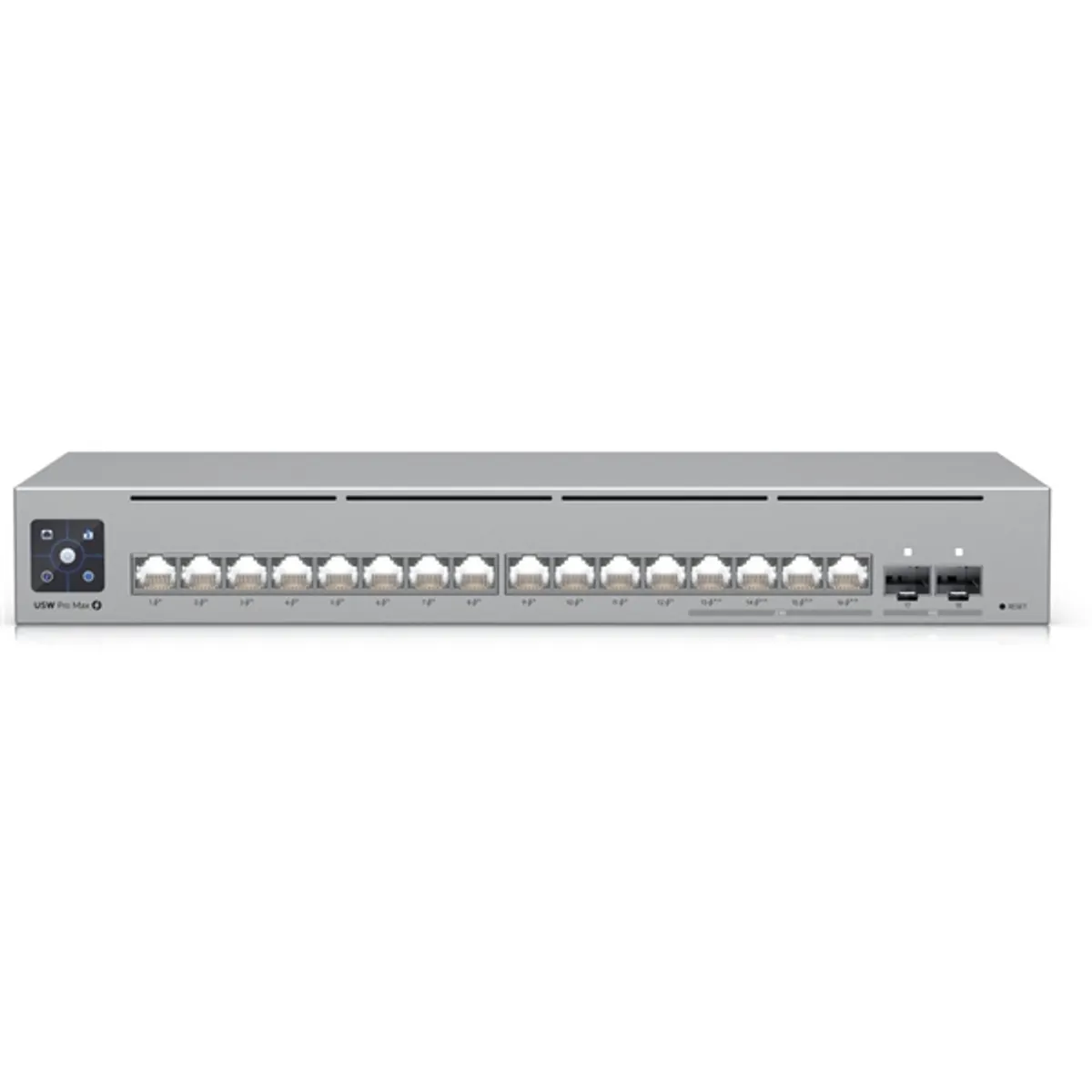 Ubiquiti USW-Pro-Max-16-PoE 12port GbE LAN PoE 4x2.5GbE Multi-Gigabit LAN PoE 2xSFP+ port L3 menedzselhető switch #1