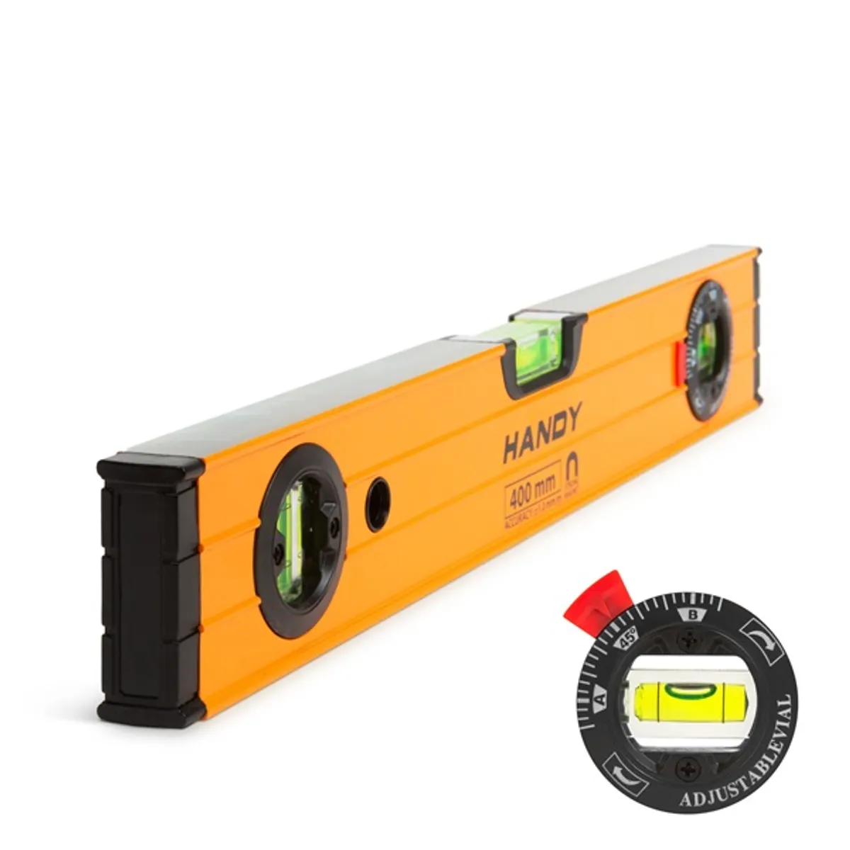 Handy 10623A forgatható libellával - 400 mm vízmérték #1