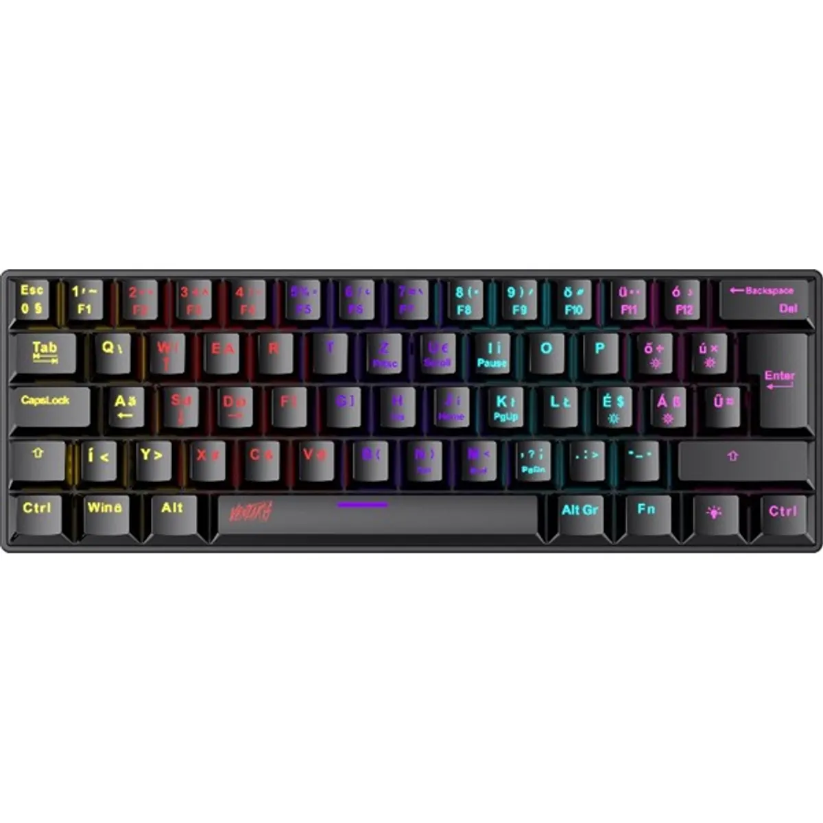Ventaris Lissgard RGB (Blue Switch) HUN Mechanikus gamer billentyűzet #2