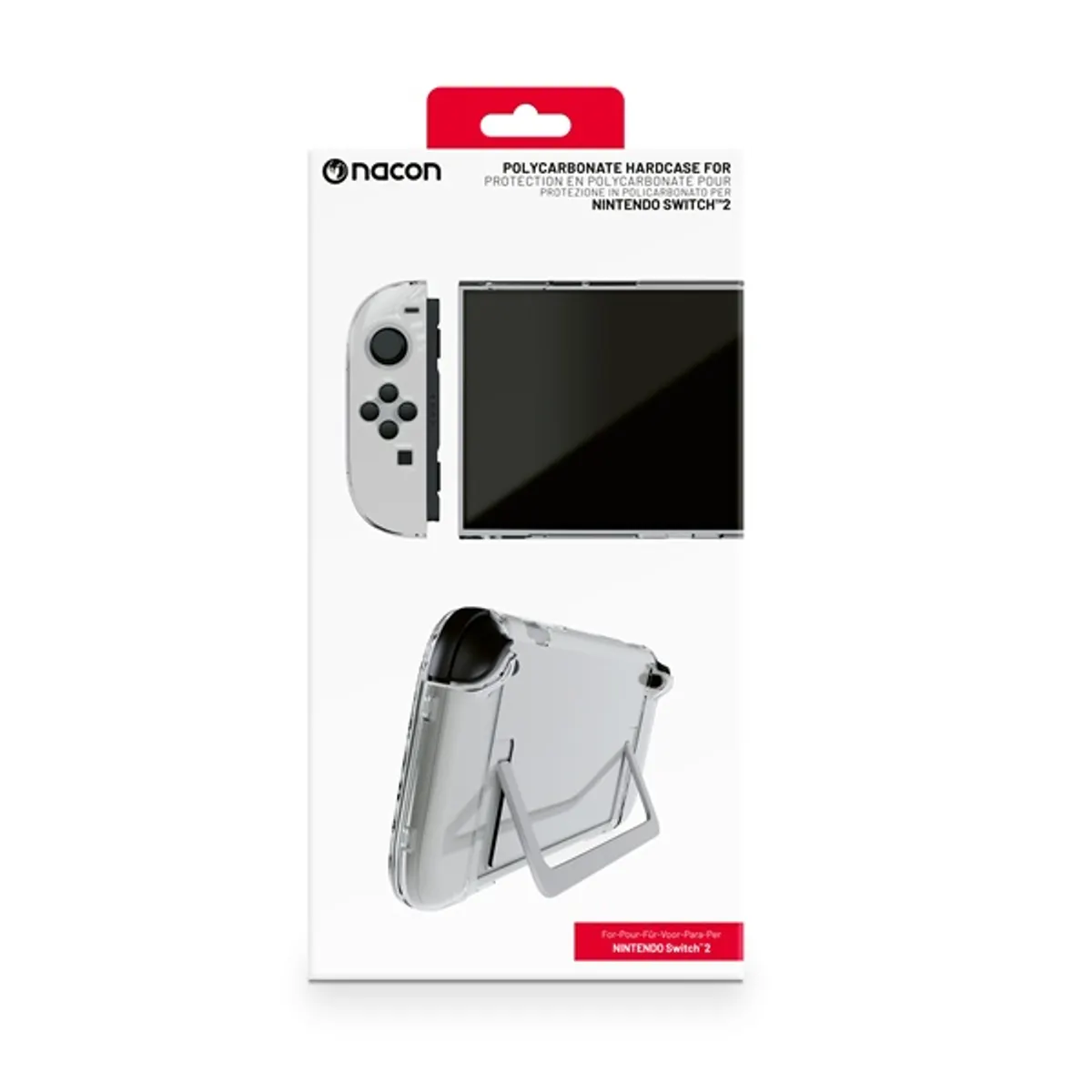 Nacon 2809492 Nintendo Switch 2 átlátszó védőtok #7