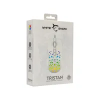 White Shark GM-9004W Tristan fehér gamer egér #1