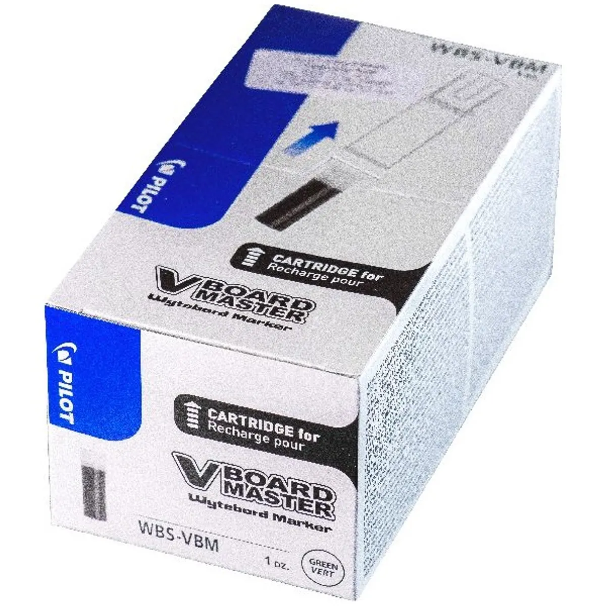 Pilot BeGreen V-Board Master 12 db/csomag zöld táblamarker betét #1