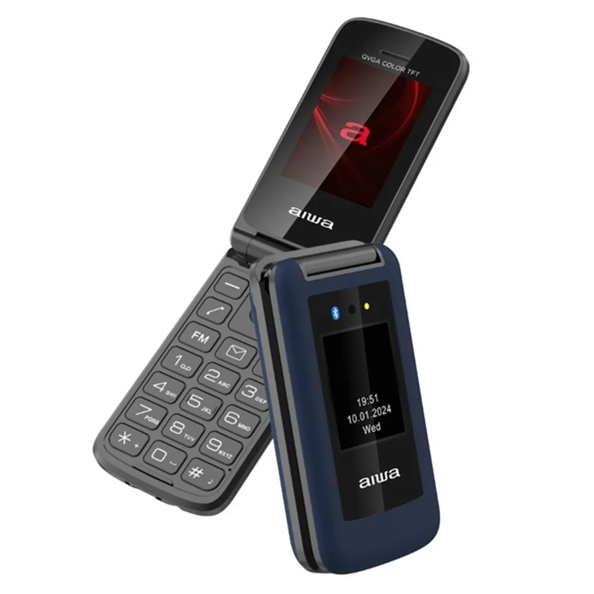 Aiwa FP-30-2G/BL 2,4" DualSIM kék mobiltelefon #1