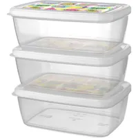 IRIS ARIA tárolódoboz szett 3 darabos, 3x1.200ml #2