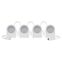 Emos GoSmart 85 cm-es lánc, 4 rész, 7 W, RGBIC+CCT, dimmelhető, WiFi LED reflektor