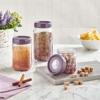 IRIS C-00420 Rainbow lila üveg tároló 425ml #2