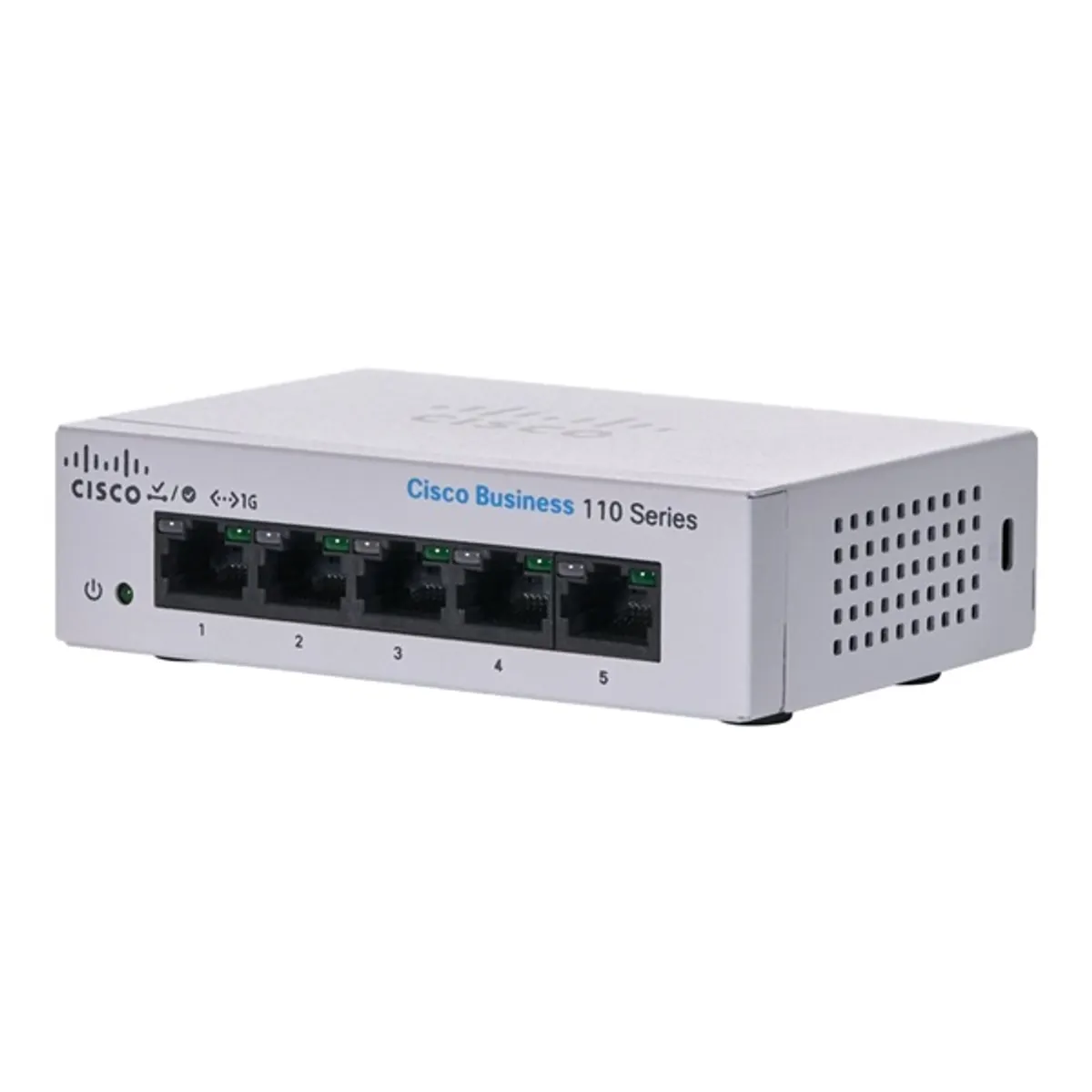 Cisco CBS110-5T-D 5x GbE LAN port nem menedzselhető switch #1